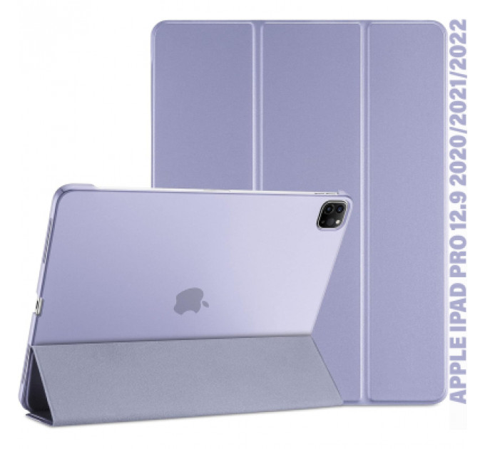 Чохол до планшета BeCover Tri Fold Hard Apple iPad Pro 12.9 2020/2021/2022 Purple (711722)
