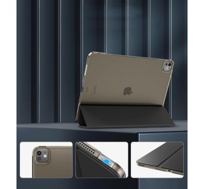 Чохол до планшета BeCover Tri Fold Hard Apple iPad Pro 13" M4 2024 Black (711730)