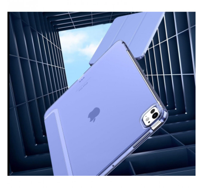 Чохол до планшета BeCover Tri Fold Hard Apple iPad Pro 13" M4 2024 Purple (711733)