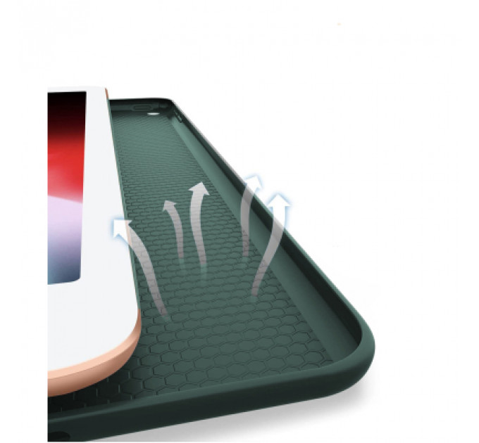 Чохол до планшета BeCover Tri Fold Soft TPU Silicone Apple iPad Air 13" M2 2024 Dark Green (711470)