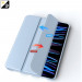 Чохол до планшета BeCover Tri Fold Soft TPU Silicone Apple iPad Pro 11" M4 2024 Light Blue (711748)