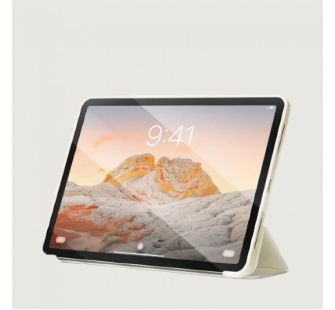 Чохол до планшета BeCover Tri Fold Soft TPU Silicone Apple iPad Pro 12.9 2020/2021/2022 Beige (711736)