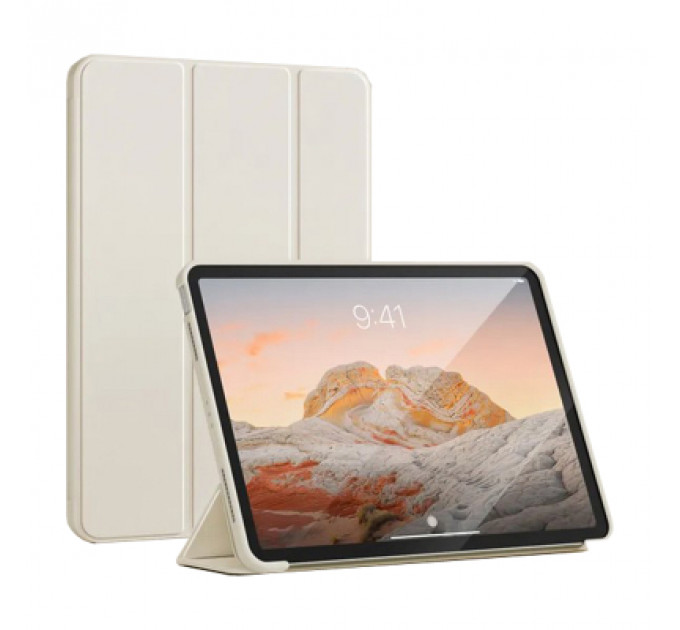 Чохол до планшета BeCover Tri Fold Soft TPU Silicone Apple iPad Pro 13" M4 2024 Beige (711751)
