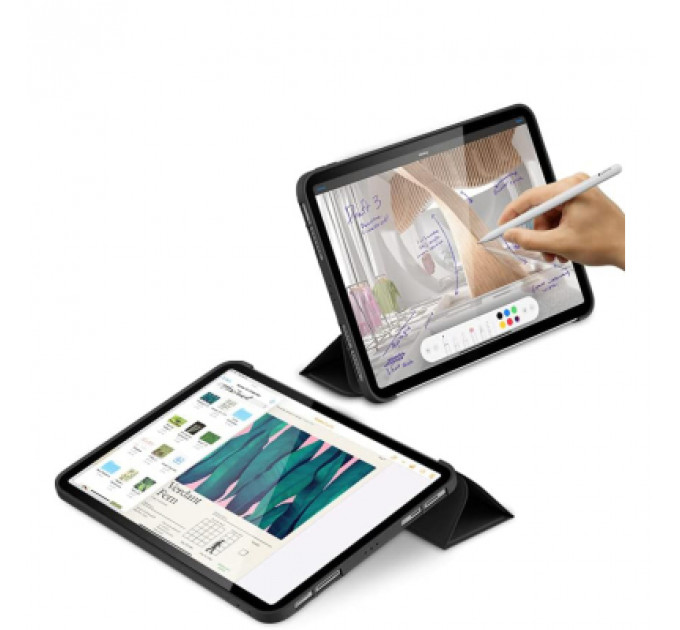 Чохол до планшета BeCover Tri Fold Soft TPU Silicone Apple iPad Pro 13" M4 2024 Black (711750)
