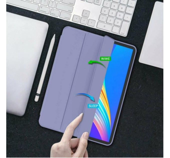 Чохол до планшета BeCover Tri Fold Soft TPU Silicone Apple iPad Pro 13" M4 2024 Purple (711754)