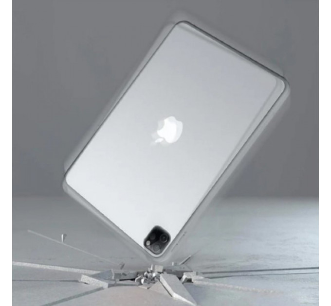 Чохол до планшета BeCover Transparancy Shell Edge Gray Apple iPad Pro 12.9 2020/2021/2022 (711687)