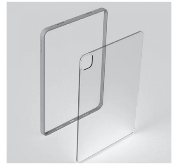 Чохол до планшета BeCover Transparancy Shell Edge Gray Apple iPad Pro 12.9 2020/2021/2022 (711687)