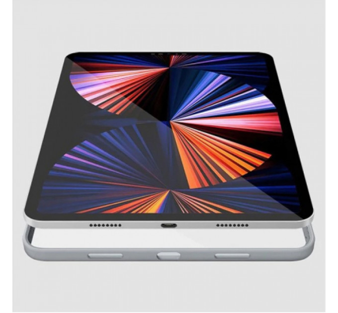 Чохол до планшета BeCover Transparancy Shell Edge Gray Apple iPad Pro 12.9 2020/2021/2022 (711687)