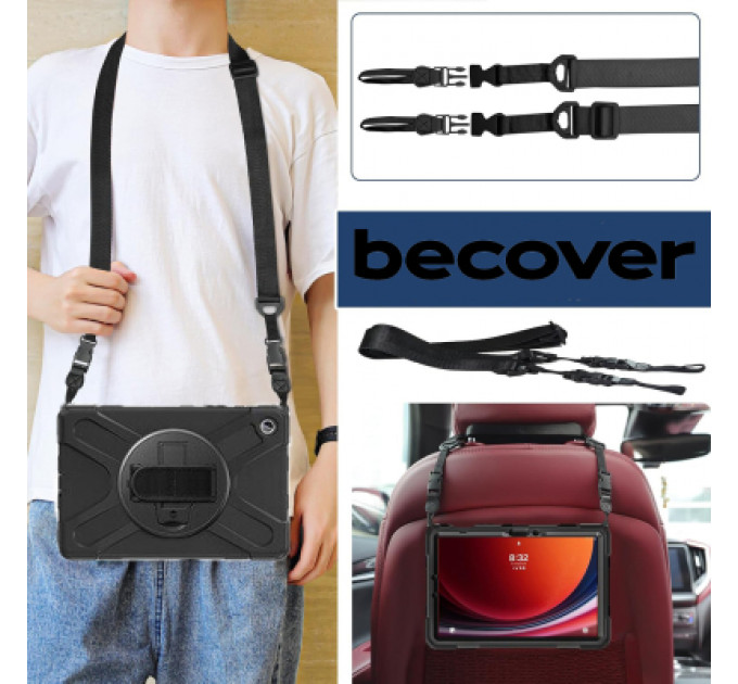 Чохол до планшета BeCover Heavy Duty Case Samsung Galaxy Tab A9 Plus SM-X210/SM-X215/SM-X216 11.0" Black (711680)