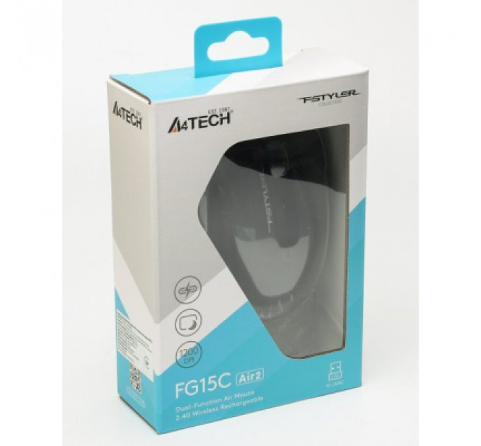 Мишка A4Tech FG15C Air2 Wireless Black (4711422004557)
