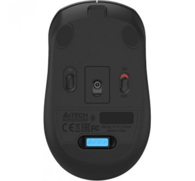 Мишка A4Tech FB26CS Air2 Wireless/Bluetooth Smoky Grey (4711421999090)