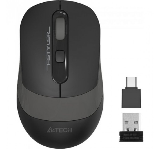 Мишка A4Tech FG10CS Air2 Wireless Stone Grey (4711421997904)
