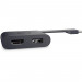 Порт-реплікатор Dell DA20 USB-C to HDMI/2.0, USB-A/3.0 (470-BCKQ)