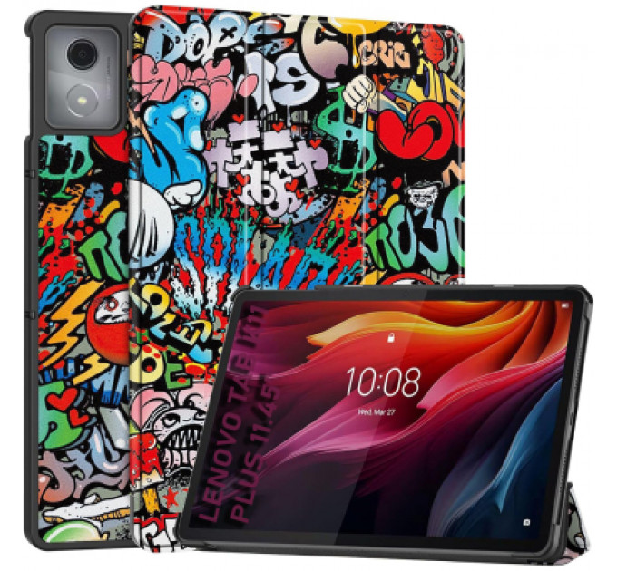 Чохол до планшета BeCover Smart Case Lenovo Tab K11 Plus TB-352F 11.45" Graffiti (711856)