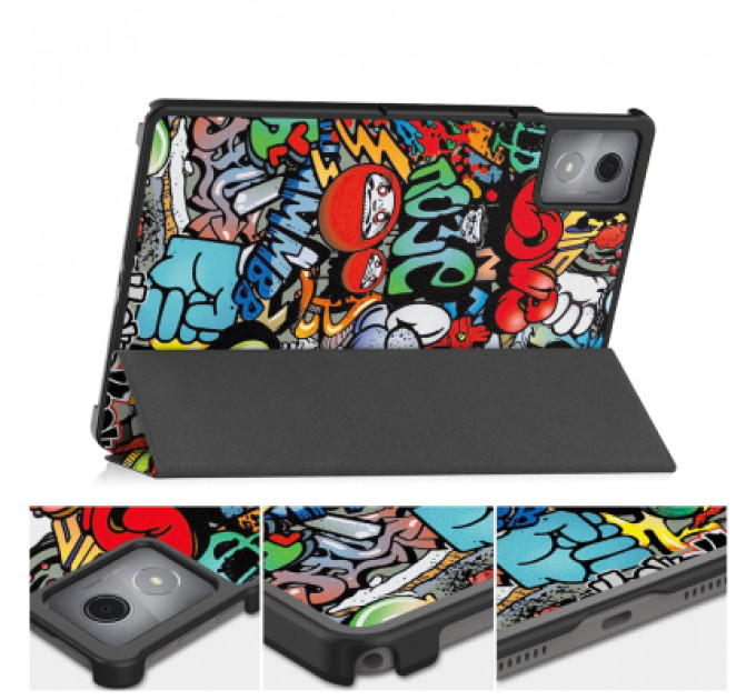 Чохол до планшета BeCover Smart Case Lenovo Tab K11 Plus TB-352F 11.45" Graffiti (711856)