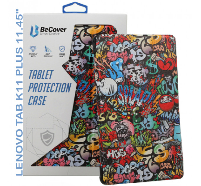 Чохол до планшета BeCover Smart Case Lenovo Tab K11 Plus TB-352F 11.45" Graffiti (711856)