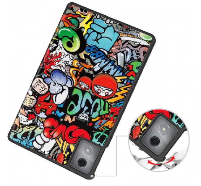 Чохол до планшета BeCover Smart Case Lenovo Tab K11 Plus TB-352F 11.45" Graffiti (711856)