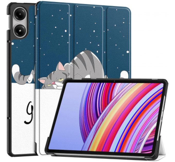 Чохол до планшета BeCover Smart Case Xiaomi Poco Pad 12.1" Good Night (711562)