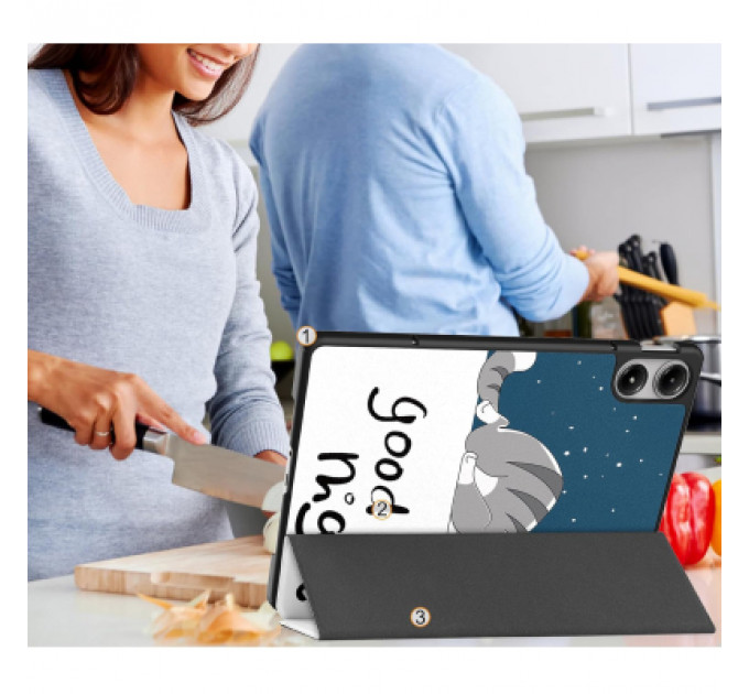 Чохол до планшета BeCover Smart Case Xiaomi Poco Pad 12.1" Good Night (711562)