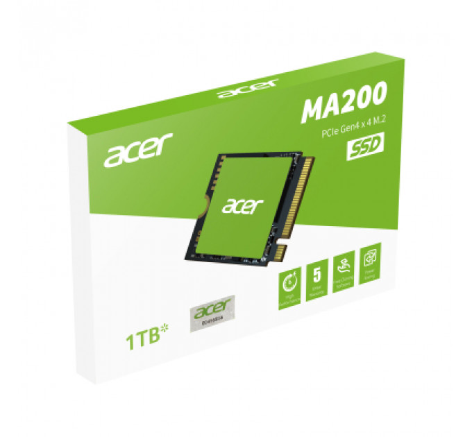 Накопичувач SSD M.2 2230 1TB MA200 Acer (BL.9BWWA.154)