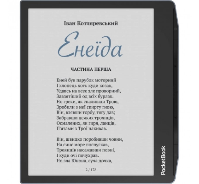Електронна книга Pocketbook 634K3 Verse Pro Color, StormySea (PB634K3-1-CIS)