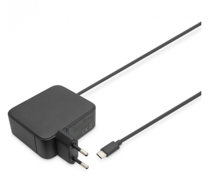 Блок живлення до ноутбуку Digitus 100W USB-C GaN (DA-10072)