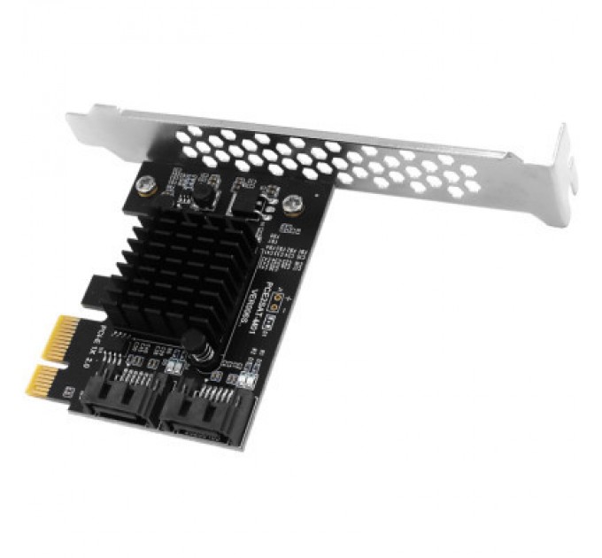 Контролер Dynamode PCI-E to 2 х SATA III (6 Gb/s), 2 ch (PCI-E-2xSATAIII-Marvell)