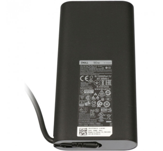 Блок живлення до ноутбуку Dell 90W USB-C AC Adapter with 1m. Power Cord - Euro (452-BDUJ)