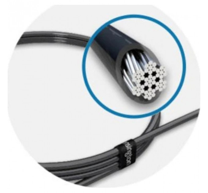 Тросик із замком до ноутбука Dell Kensington Slim Microsaver lock - Next Generation (461-10054)