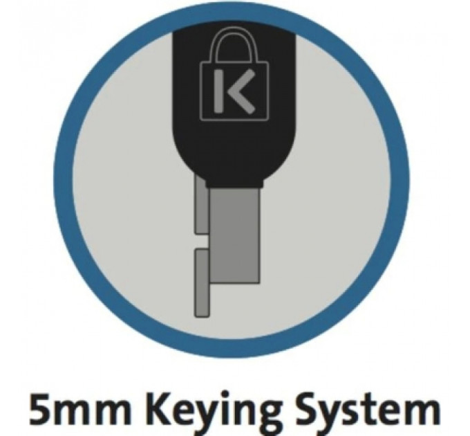 Тросик із замком до ноутбука Dell Kensington Slim Microsaver lock - Next Generation (461-10054)