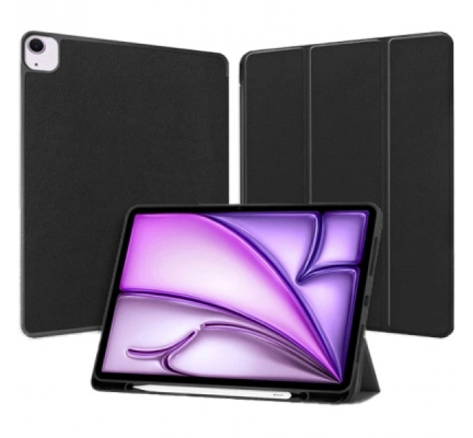 Чохол до планшета AirOn Premium SOFT iPad Air 13 2024 + Film Black (4822352781130)