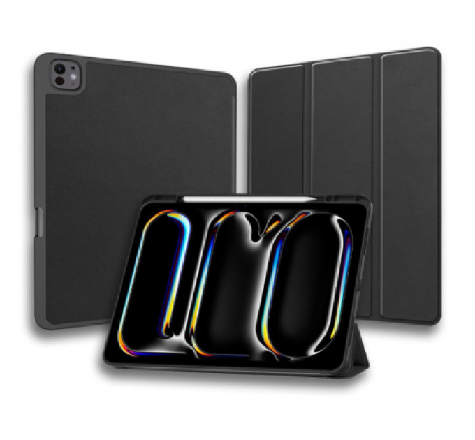 Чохол до планшета AirOn Premium SOFT iPad Pro 13 2024 + Film Black (4822352781129)