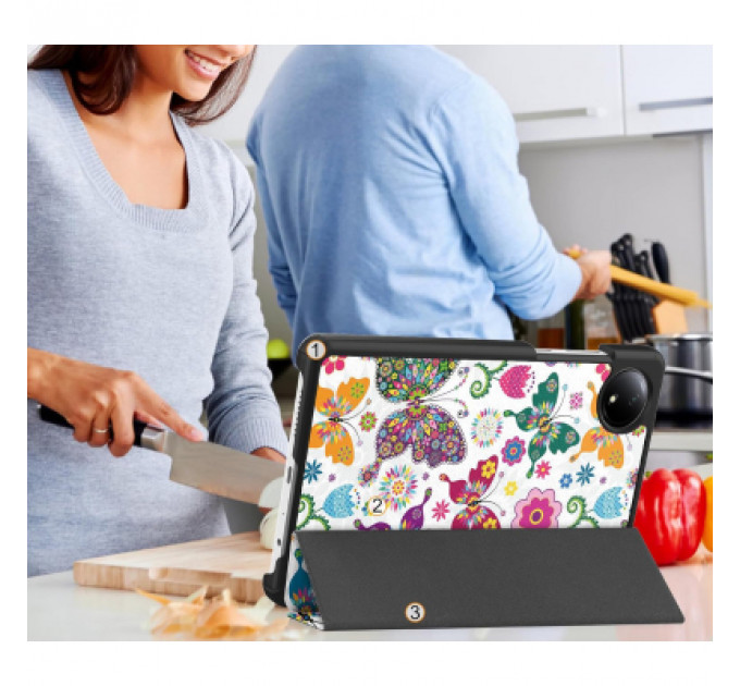 Чохол до планшета BeCover Smart Case Xiaomi Redmi Pad SE 8.7" Butterfly (711910)