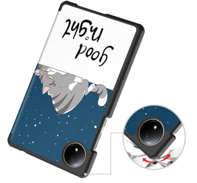 Чохол до планшета BeCover Smart Case Xiaomi Redmi Pad SE 8.7" Good Night (711912)