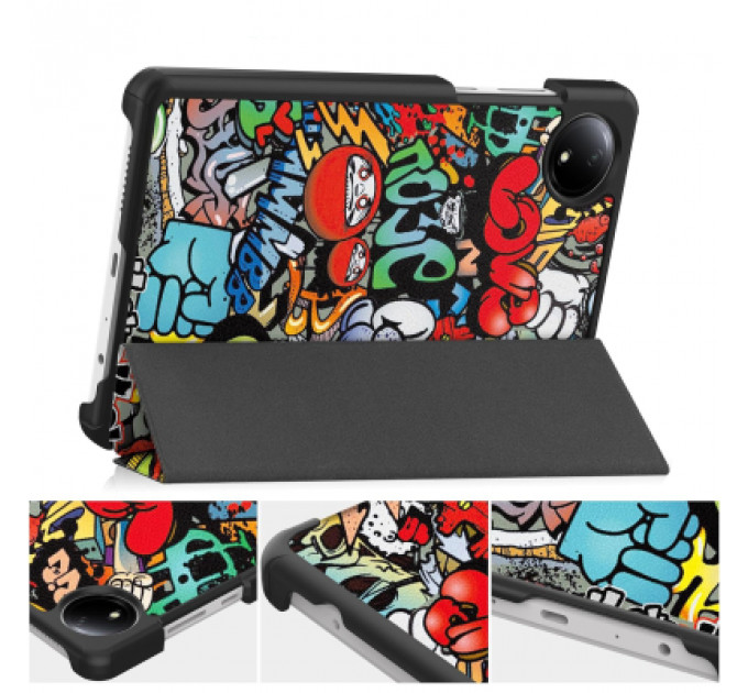 Чохол до планшета BeCover Smart Case Xiaomi Redmi Pad SE 8.7" Graffiti (711913)