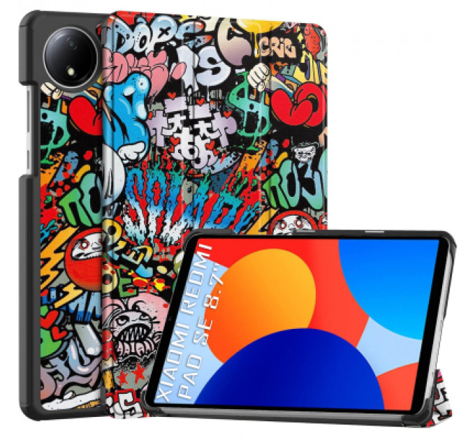 Чохол до планшета BeCover Smart Case Xiaomi Redmi Pad SE 8.7" Graffiti (711913)
