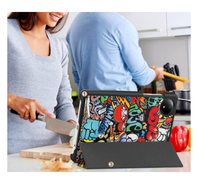Чохол до планшета BeCover Smart Case Xiaomi Redmi Pad SE 8.7" Graffiti (711913)
