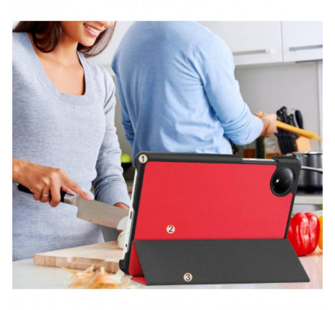 Чохол до планшета BeCover Smart Case Xiaomi Redmi Pad SE 8.7" Red (711908)