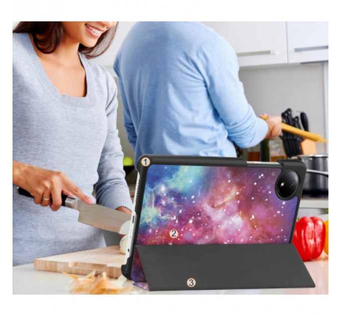 Чохол до планшета BeCover Smart Case Xiaomi Redmi Pad SE 8.7" Space (711917)