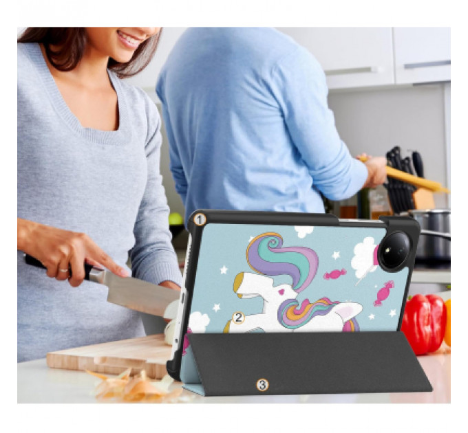 Чохол до планшета BeCover Smart Case Xiaomi Redmi Pad SE 8.7" Unicorn (711919)