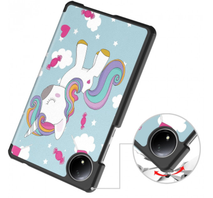 Чохол до планшета BeCover Smart Case Xiaomi Redmi Pad SE 8.7" Unicorn (711919)
