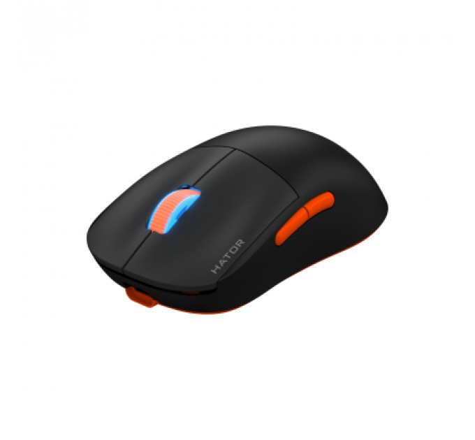 Мишка Hator Quasar 2 Pro Wireless/Bluetooth/USB Black/Orange (HTM560BO)