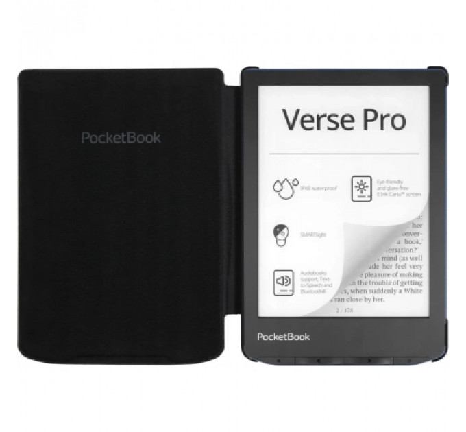 Чохол до електронної книги Pocketbook 6" Shell cover PB629/634 black (H-S-634-K-WW)