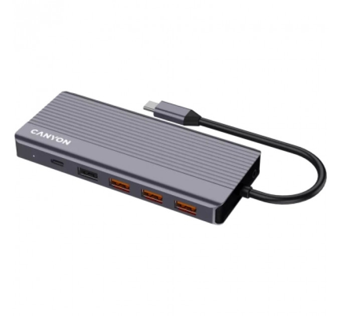 Порт-реплікатор Canyon Docking Station DS-16 13 in 1 4k USB-C hub (CNS-TDS16)
