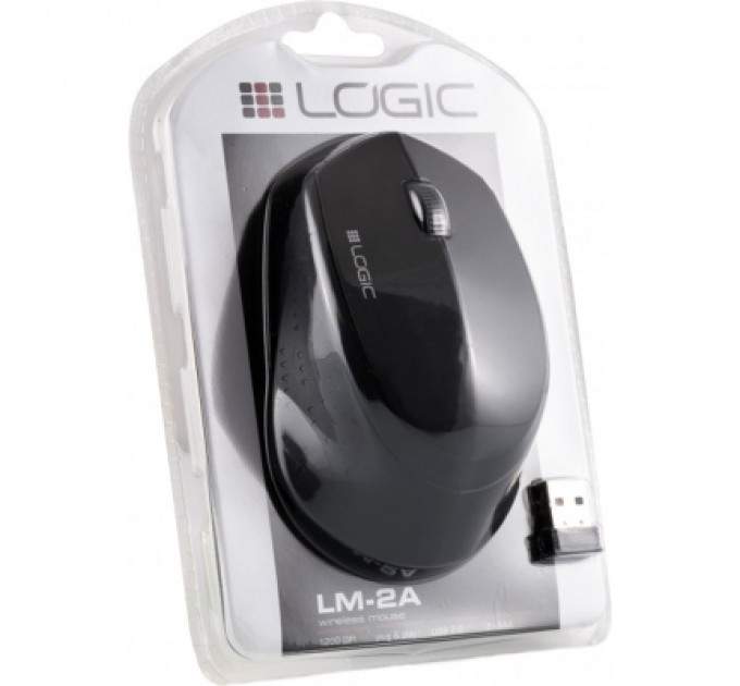 Мишка Logic concept LM-2A Wireless Black (M-LC-LM2A)