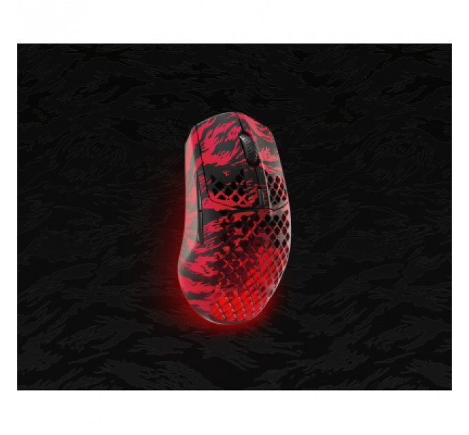 Мишка SteelSeries Aerox 3 Bluetooth RGB Faze Clan Edition Red (62609)