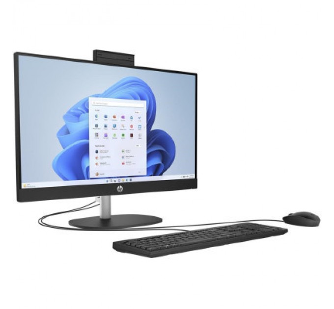HP Комп'ютер HP 24-cr0005ua AiO / Ryzen3 7320U, 8, 512, WiFi, Cam, KBD (9C9G7EA)