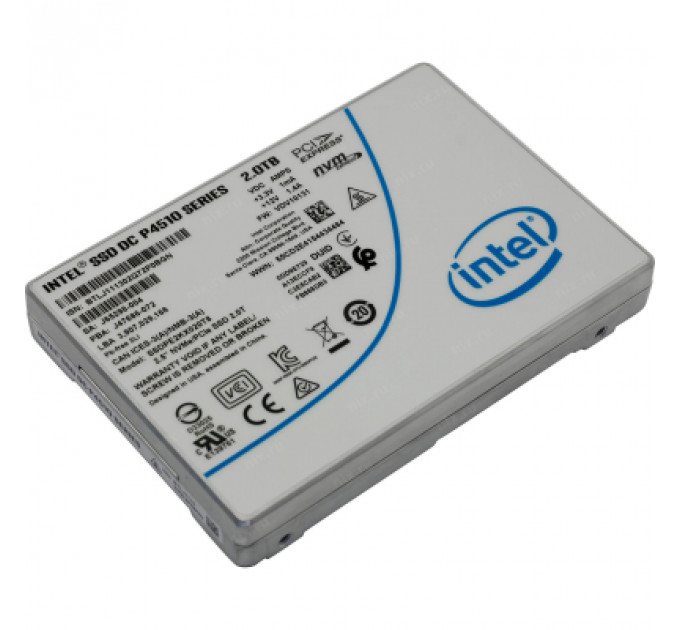 Накопичувач SSD U.2 2.5" 2TB DC P4510 INTEL (SSDPE2KX020T801)