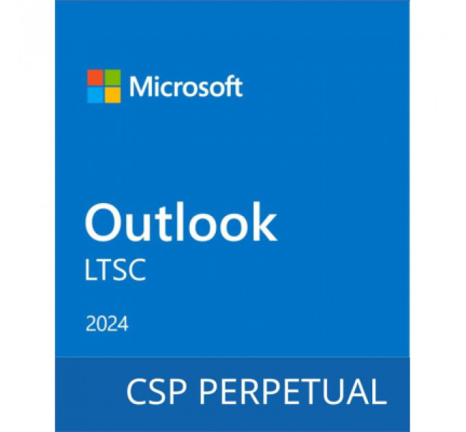 Офісний додаток Microsoft Outlook LTSC 2024 Commercial Software, Perpetual (DG7GMGF0PN5V_0001)