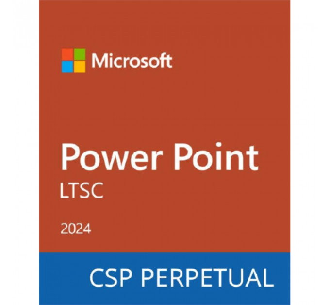 Офісний додаток Microsoft PowerPoint LTSC 2024 Commercial Software, Perpetual (DG7GMGF0PN47_0001)